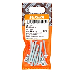 7BC30 - Machine Screw & Nut